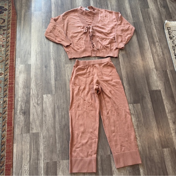 NWOT free people Solar Cardigan & Pants Set - Picture 10 of 16